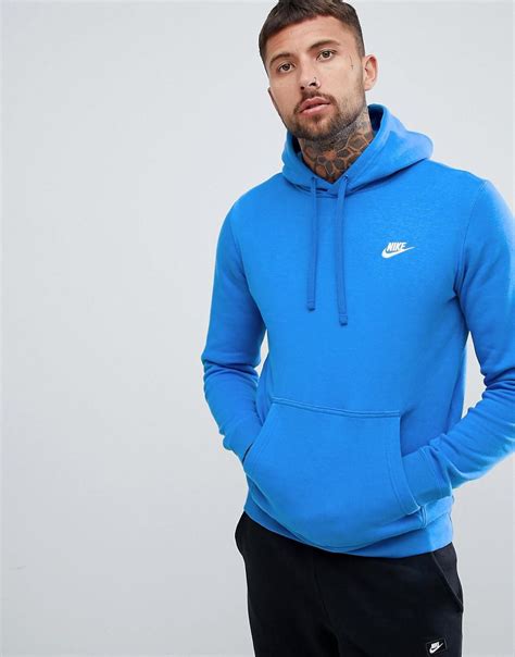 nike blauwe hoodie|nike blue pullover hoodie.